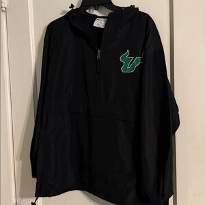 Champion Black Athletic JacketUSF Bulls